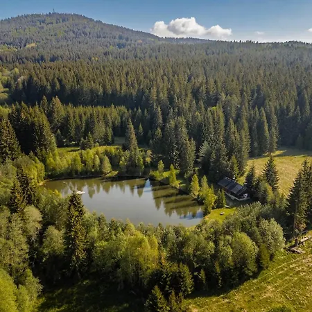 Sumavska Vlcice - Rybarsky Srub Chalet